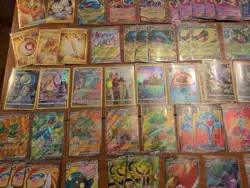 Pokemon Lot Of 178 Cards NM Trainer Gallery IRs Ex V Gold Ultra Rare Collection - Image 5
