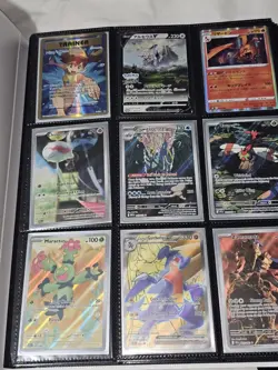 Pokemon Card Binder Holos Rare Misty's Determination Trainer Gallery Arceus V + - Image 1