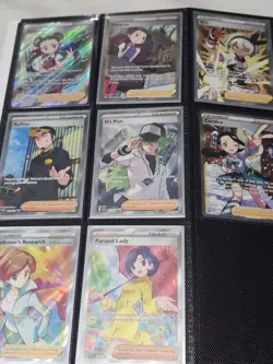 Pokemon Card Binder Holos Rare Misty's Determination Trainer Gallery Arceus V + - Image 4