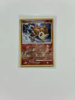 Pokemon TCG Chimchar (Cracked Ice Holo) 012/017 Pop Series 8 Holo Card LP - Image 1