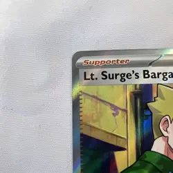 Pokemon TCG Lt. Surge's Bargain 170/132 Ultra Rare ME01: Mega Evolution - NM - Image 3