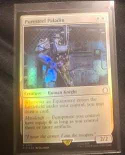 Puresteel Paladin Universes Beyond: Fallout Foil - Image 1