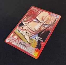 ONE PIECE TCG: Shanks OP09-001 Leader Parallel Alt Art English NM - Image 2