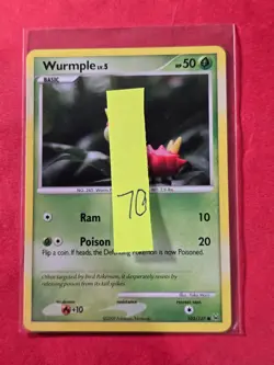 2009 Pokemon TCG Platinum #103 Wurmple, C, NF/H, cd70 - Image 3