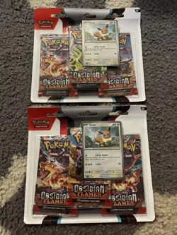 Pokemon TCG Scarlet & Violet - Obsidian Flames Booster Blister 2 Packs 6 Total 820650853784 - Image 1