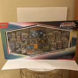 Pokemon - Prismatic Evolutions - Lucario EX and Tyranitar EX Premium Collection - Image 1