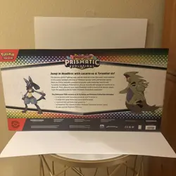 Pokemon - Prismatic Evolutions - Lucario EX and Tyranitar EX Premium Collection - Image 2