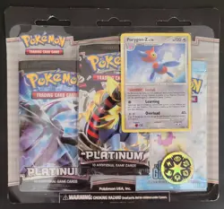 Pokemon PLATINUM & EX CRYSTAL GUARDIANS 3 Pack Booster Blister - NEW 🍒 - Image 1