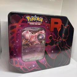 Pokemon Team Rocket MewTwo Tin New Sealed Destined Rivals - New! - Image 1