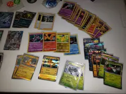 Pokemon Collection Lot With Rares & Holos, Accessories Dice Sleeves Coins VMAX - Image 4