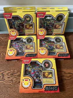 Lot Of 5 - Pokemon Day 2026 Collection 30th Anniversary Promo W/ Coin - IN HAND - Image 1