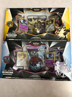 Pokemon TCG Dawn Wings Necrozma & Dusk Mane Neceozma Premium Collection - SEALED - Image 1