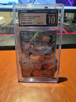 CGC 10 PRISTINE Japanese Pokemon 2023 RALTS 083/078 VIOLET ex SV1S - GEM MINT - Image 1