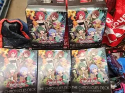 Yu Gi Oh The Chronicles Deck Spirit Charmers All Foil Edition, 5 Lot - Image 1