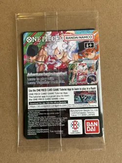 Monkey.D.Luffy One Piece US Voyage Rutgers Basketball Sealed Card and Poster - Image 2