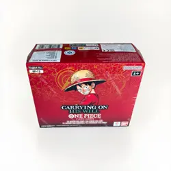 One Piece OP13 ENG “Carrying On His Will” Booster Box - Sealed Minor Wrap Issue - Image 2