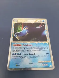 Feraligatr PRIME Pokemon TCG Heartgold Soulsilver 108/123 Lightly Played - Image 1