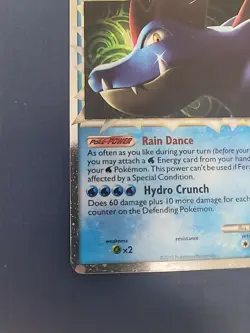 Feraligatr PRIME Pokemon TCG Heartgold Soulsilver 108/123 Lightly Played - Image 2