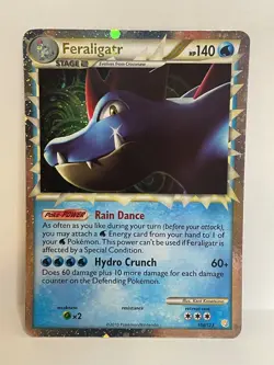 Feraligatr PRIME Pokemon TCG Heartgold Soulsilver 108/123 Lightly Played - Image 1