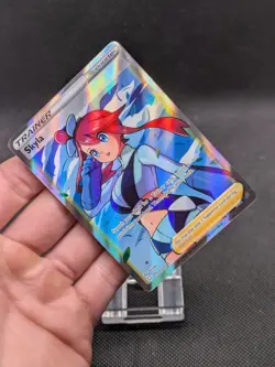 Pokemon card Skyla 072/072 Shining Fates Full Art Holo MINT! - Image 2