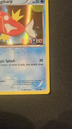 Pokemon TCG Magikarp 22/83 (Toys R Us Promo) Holo Foil Stamped- - Image 3
