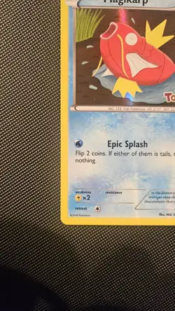 Pokemon TCG Magikarp 22/83 (Toys R Us Promo) Holo Foil Stamped- - Image 4