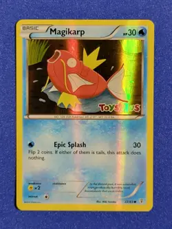 Pokemon TCG Magikarp 22/83 (Toys R Us Promo) Holo Foil Stamped LP - Image 1