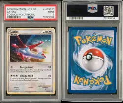 Pokemon Latias HeartGold & SoulSilver Black Star Cosmos Holo Promo HGSS10 PSA 9 - Image 3