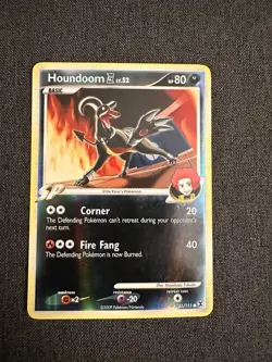 Pokemon Rising Rivals 2009: Houndoom E4 Reverse Holo #65/111 - LP - Image 1