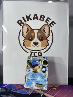 Pokemon TCG Blastoise EX Holo Ultra Rare Card 29/146 XY Base Set 2014 - Image 1