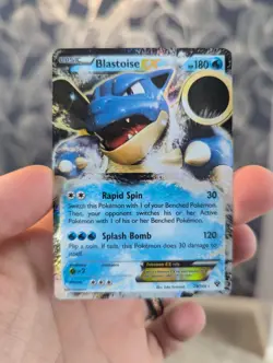 Blastoise EX 29/146 XY Base Set Ultra Rare Pokemon Card TCG. Lightly Played - Image 1