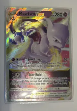 Mewtwo VSTAR - 031/078 - Pokemon Go Sword & Shield Ultra Rare Card NM - Image 1