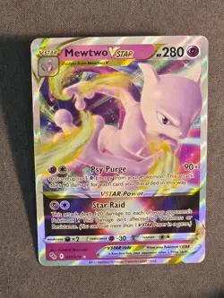 Mewtwo VSTAR 031/078 - Sword & Shield Pokemon Go - Ultra Rare Pokemon Card - NM - Image 1