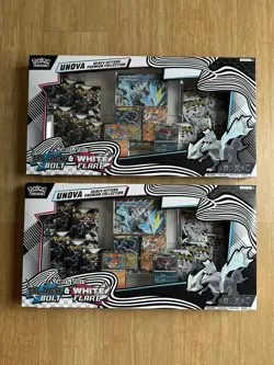 Lot of 2 Unova Heavy Hitters Premium Collection Sealed Pokemon TCG - Image 1