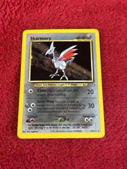 Skarmory 13/111 Neo Genesis Holo Wotc Pokemon Card Lp - Image 1