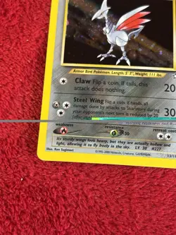 Skarmory 13/111 Neo Genesis Holo Wotc Pokemon Card Lp - Image 4