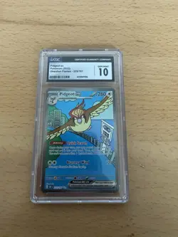 Pidgeot Ex 225/197 - Obsidian Flames - Gem Mint 10 Pokemon Card TCG CGC - Image 2