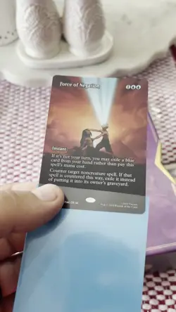 Force of Negation Borderless MTG Avatar: The Last Airbender foil card - Image 2