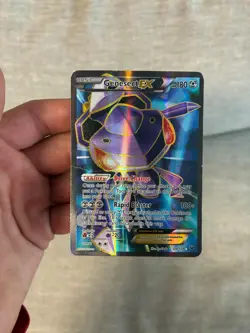 Pokemon TCG Genesect EX Full Art 120/124 Fates Collide, XY era (DMG) - Image 1