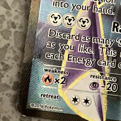 Genesect EX Full Art 120/124 Pokemon Fates Collide XY - Image 2