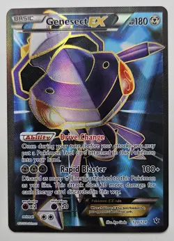 💥Genesect EX (Full Art) Ultra Rare XY - Fates Collide 120/124 Pokemon Card TCG - Image 1