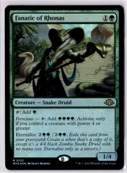Fanatic of Rhonas Modern Horizons 3 Foil NM R 0152 - Image 1