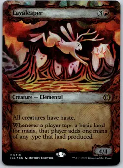 Lavaleaper (Showcase) Foil R Lorwyn Eclipsed 318 NM - Image 1