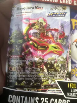 Pokemon TCG Rayquaza VMAX 25 Card Pack Mystery Repack-Sealed New - Image 3