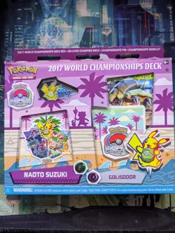 Pokemon 2017 World Championships Deck (Naoto Suzuki - Golisodor) NEW/SEALED! - Image 1