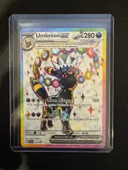 Umbreon ex 176 SVP Black Star Promo Prismatic Evolutions Figure Coll. Pokemon NM - Image 1