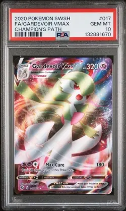 Gardevoir VMax #017 PSA 10 • 2020 Pokemon SWSH FA Champion's Path - Image 1