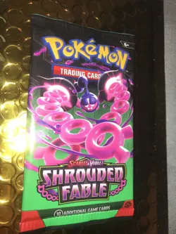 Pokemon TCG: Scarlet and Violet Shrouded Fable x1 Booster Pack Sealed Preorder - Image 1