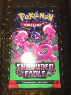 Pokemon TCG: Scarlet and Violet Shrouded Fable x1 Booster Pack Sealed Preorder - Image 2