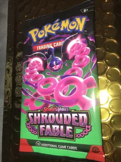 Pokemon TCG: Scarlet and Violet Shrouded Fable x1 Booster Pack Sealed Preorder - Image 3